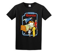 DearIrean Let's Call The Exorcist Unisex 100% Cotton Short-Sleeve T-Shirts Black XL