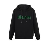 DearIrean The Dubliners 60S Irish Band Folk Hoody Unisex Ptinted Hoodies Long Sleeve Men's Hooded with Pocket Black M