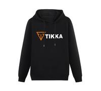 DearIrean Tikka Sako Firearms Hoody Unisex Ptinted Hoodies Long Sleeve Men's Hooded with Pocket Black XXXL