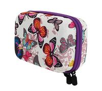 DEARMAMY 1 De Rangement pour Bouteilles D'Huiles Essentielles Petit pour Huiles Essentielles Étui pour Parfums Porte-Compte-Gouttes Portable Tissu Oxford 600D Violet