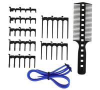 DEARMAMY 1 Ensemble Ensemble De Peignes De Positionnement De Coiffure Petits Protège-tondeuses Pièces De Coupe De Cheveux Pièces De Protection Pour Tondeuse Peigne Tondeuse Gel De Silice