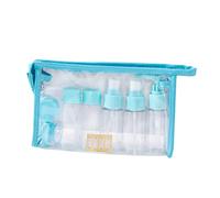 DEARMAMY 1 Ensemble Flacon Cosmétique Bouteilles De Toilette Bouteille De Distribution Cosmétique Pulvérisation Vaporisateur Atomiseur De Parfum Conteneur De Voyage Ciel Bleu