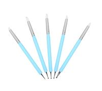 DEARMAMY 1 Ensemble Stylo à ongles art ongles français pointe conseils French manucure faux ongles Clous terminé pinceaux ongles décoration ongles stylo gel UV stylo poterie Acrylique Blue