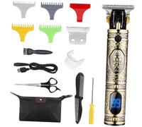 DEARMAMY 1 Ensemble tondeuses électriques tondeuse à cheveux pour hommes tondeuse visage pour hommes batterie tondeuse autoportée tondeuse gazon électrique tondeuse USB tondeuses sans fil
