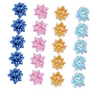 DEARMAMY 1 Jeu Décoration Fleur Étoile Decoration Noel Decoration De Noel Decor De Noel Décorations De Noël Arc De Noël Mini Arc De Traction Arc À Tirer Enveloppant Présent 50 Pièces