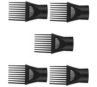 DEARMAMY 1 jeu Embout De Sèche-Cheveux Sèche-Cheveux De Voyage Brosse Pour Sèche-Cheveux Compatible Avec Sèche-Cheveux Embout De Sèche-Cheveux De Rechange Peigne Rond 5 pièces