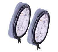 DEARMAMY 1 Paire De Coussinets De Béquilles Sous Les Bras Coussins De Béquilles Sous Les Bras Coussinets De Béquilles Pour Canne De Marche Coussinets D'Aisselles En Mousse Coussins