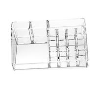 DEARMAMY 1 Pièce boîte de rangement transparente boite rangement boite de case de carton Titulaires stockage étagère de accessoires de maquillage