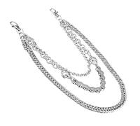 DEARMAMY 1 Pièce Chaîne de pantalons de crâne en métal chaîne pour chaîne de pantalons hommes pantalons pour hommes chaîne de pantalon homme chaîne de portefeuille