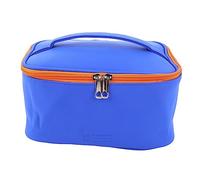 DEARMAMY 1 Pièce cosmétique étanche Mesdames de Maquillage avec Miroir Filles de Maquillage de Voyage Trousse de Maquillage de Voyage Unité Centrale Navy