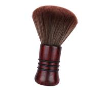 DEARMAMY 1 Pièce Pinceau De Maquillage Brosse à Cheveux Ondulés Démêler Brosse à Cheveux Ronde Cou Brosse à Cheveux Démêlante Plumeau En Bois Massif Coiffure Cheveux Cassés Fibre De Laine