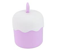DEARMAMY 1 Pièce pousser barboteur machine à mousse machine mousse tasses mousse de nettoyage bulle lait gel colombe mini gobelet moussant outils bouillonnants pp Violet,mauve