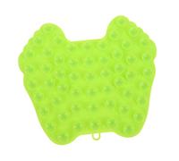 DEARMAMY 1 Pièce Tapis de Massage pour Silicone Épurateur de Antidérapant Ventouses Accessoire de Bain Relaxant pour Nettoyage et Circulation