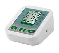 DEARMAMY 1 Pièce Tensiomètre hématomanomètre bras machine automatique moniteur de fréquence cardiaque abdos blanche