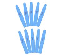DEARMAMY 10 pièces Bloc Polissoir Ongles Éponge Manucure Légère et Pratique pour Poncer Polir et Préparer Ongles Naturels et Acryliques Outil Professionnel pour Manucure Doigts et Orteils