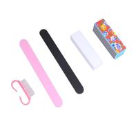 DEARMAMY 10 Pièces Ensemble D'outils De Manucure Fichiers De Clou Barre De Meulage Des Ongles Lime à Ongles De Ponçage De Polissage Outil De Manucure Couleur Aléatoire