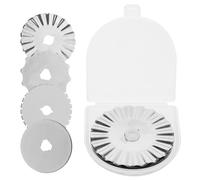 DEARMAMY 10 pièces Lames de Rechange pour Cutter Rotatif 45 mm 10 pcs/pack Lames de Coupe Rotative pour Tissu et Quilting Outil de Couture Précis et Compatible avec Dafa comprenant 4