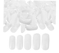 DEARMAMY 100 Bracelet Mécanique Pratiquer Les Ongles Conseils Pratiquer Les Doigts Appuyez Sur Les Ongles Bâtonnets D'échantillons D'ongles Blanche Abdos
