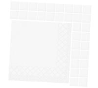 DEARMAMY 100 Feuilles De Serviettes En Papier Pour Table D'Anniversaire Serviette De Noël Décorations De Mariage Marron Réception Rose Invité Heureux Comme Des
