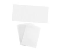DEARMAMY 100 pièces Pochettes Plastification Thermique Microns Feuilles Plastification Transparentes Étanches Sachets Laminage Plastique pour Photos et Documents