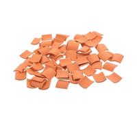 DEARMAMY 100 pièces Tuiles de Toit Miniatures pour Maison de Poupée Décoration DIY Accessoires Micro Paysage