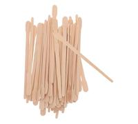 DEARMAMY 1000 Pièces Bâtons De Cire D'épilation Sticks Pour La Cire Spatules à Cirer En Bois Spatule à Multifonction Bande De En Bois Bâtons De Pour Nez Beige Bouleau