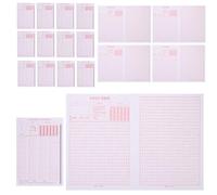 DEARMAMY 100Pcs Bloc-Notes Pour Dissertations D'Examen Gouvernemental Fiche De Réponse Pratique Pour L'Examen De La Fonction Publique Formulaire De Test Papier De Rédaction Pour