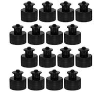 DEARMAMY 100pièces Bouchons de Rechange pour Bouteilles Étanches et Anti-fuites Compatible avec Flacons Eau et Détergents Fermeture Manuelle Facile pour Loisirs Créatifs