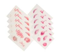 DEARMAMY 10feuilles Faux Tatouages de Blessures Réalistes Autocollants Cicatrices pour Halloween Décorations Horreur Tatouages Temporaires pour Maquillage de Fête