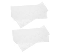 DEARMAMY 10feuilles Film De Manucure Pour Ongles Français Silicone Film Extension Pour Ongles Auxiliaire Silicone Pour Manucure Française Autocollants Pour Extensions