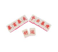 DEARMAMY 10pièces Houppette Maquillage Créative Mahjong Outil Maquillage Confortable Pour Débutantes Compacte Et Facile à Ranger