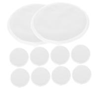 DEARMAMY 10pièces Lot De Coussinets Allaitement Lavables Réutilisables Pour Maternité Absorbants Et Respirants