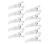 DEARMAMY 10pièces Lot de Pinces Cheveux Racines Frange Volume et Coiffure Haute Outils Coiffage sans Chaleur Design sans Traces