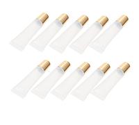 DEARMAMY 10pièces Petits Tubes De Gloss Vides Lot Pour Diy Légers Et Rechargeables
