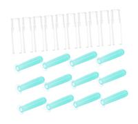DEARMAMY 12 Pièces de lentille remplaçable Contacts nettoyage tige de port de lentilles de dissolvant réutilisable pour lentilles de Gel de silice