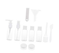 DEARMAMY 12 Pièces Flacons De Voyage Portables Pour Lotion Kit Flacon Voyage Avec Bouteille De Shampoing Vide Et Récipient De Lotion De Bouteille De Shampoing Étanche