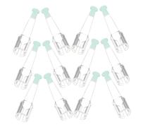 DEARMAMY 12 Pièces Tête de remplacement de l'oreille élimination visible du cérumen dissolvant visuel de cérumen cueilleur de cire d'oreille pour bébé pp