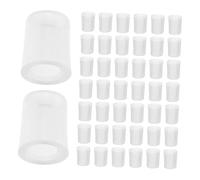 DEARMAMY 120 pièces Press In Bottle Fitting Adapter Kit For Perfume And Liquid Medicine Dispensing Transparent Fragrance Dispenser For Accurate And Consistent Use