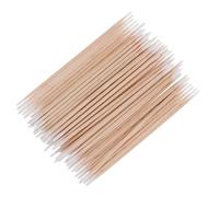 DEARMAMY 1200 pièces Tiges Bois avec Pointes Fines pour Manucure Maquillage et Nettoyage Coton Tiges à Usage Unique à Double Extrémité pour Salons de Beauté et DIY Hygiène