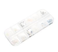 DEARMAMY 12grille Accessoires Pour Ongles Coquillages Décorations Diy Strass Pour Ongles Éléments De Nail Art Accessoires Pour Loisirs Créatifs