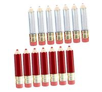 DEARMAMY 14pièces Flacons De Gloss Vides Forme De Crayon Tubes De Glaçage à Contenants Pour Gloss Transparents