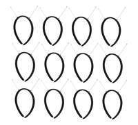 DEARMAMY 15 pièces Accessoires de Cheveux DIY Bandeaux Élastiques avec Mécanisme à Ressort pour Femmes et Confortables et Durables pour Fêtes