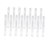 DEARMAMY 15 Pièces Stylo Twist Pour Vernis à Ongles Tube De Liquide Vide Applicateurs De Contenants De Brillant à Lèvres Stylo à Huile Accessoires De Manucure Pensée Transparente Plastique