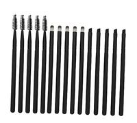 DEARMAMY 15pièces Pinceau Maquillage Outils Cosmétiques Pour Sourcils Lèvres Cils Kit Accessoires Mélanger Appliquer Produits Make-up