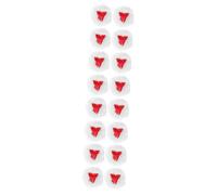 DEARMAMY 16 Pièces Houpettes Maquillage Doux Éponges Réutilisables pour Fond de Teint Crème Blush et Correcteur Lavables et Durables