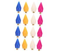 DEARMAMY 16pièces Tête De Ramassage De Cristaux Métal Outil De Nail Art Têtes Détachables Pour Perceuse Électrique Accessoires Pratiques Pour Ongles