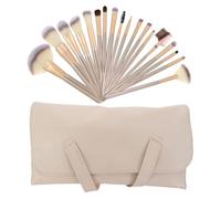 DEARMAMY 18pièces Pinceaux Maquillage Pour Fond De Teint Poudre Et Cils Set De Pinceaux De Maquillage Pour Yeux Et Visage