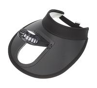 DEARMAMY 1Ensemble Chapeau de Soleil avec Ventilateur Rechargeable Large Bord Protection Solaire pour Plage Voyage