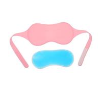 DEARMAMY 1Ensemble Œil Silicone Gel De Éclairant Froides Et Chaudes Couverture Lumière Relaxation Yeux Doux Et Confortable