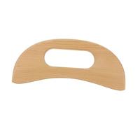 DEARMAMY 1Pc Barre Roulante En Forme De Lune Grattoir Pour Cicatrices Outil De Massage Du Pour Thérapeutes Plaque De Grattage Instrument De Grattage De Massage En Bois